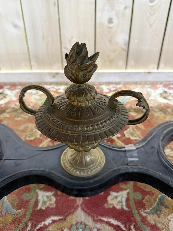 Bureau   Consile D'entrée époque Napoléon III En Bois Noirci