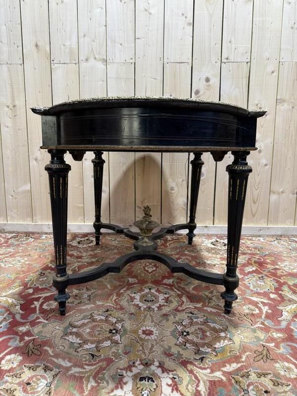 Bureau   Consile D'entrée époque Napoléon III En Bois Noirci photo furniture