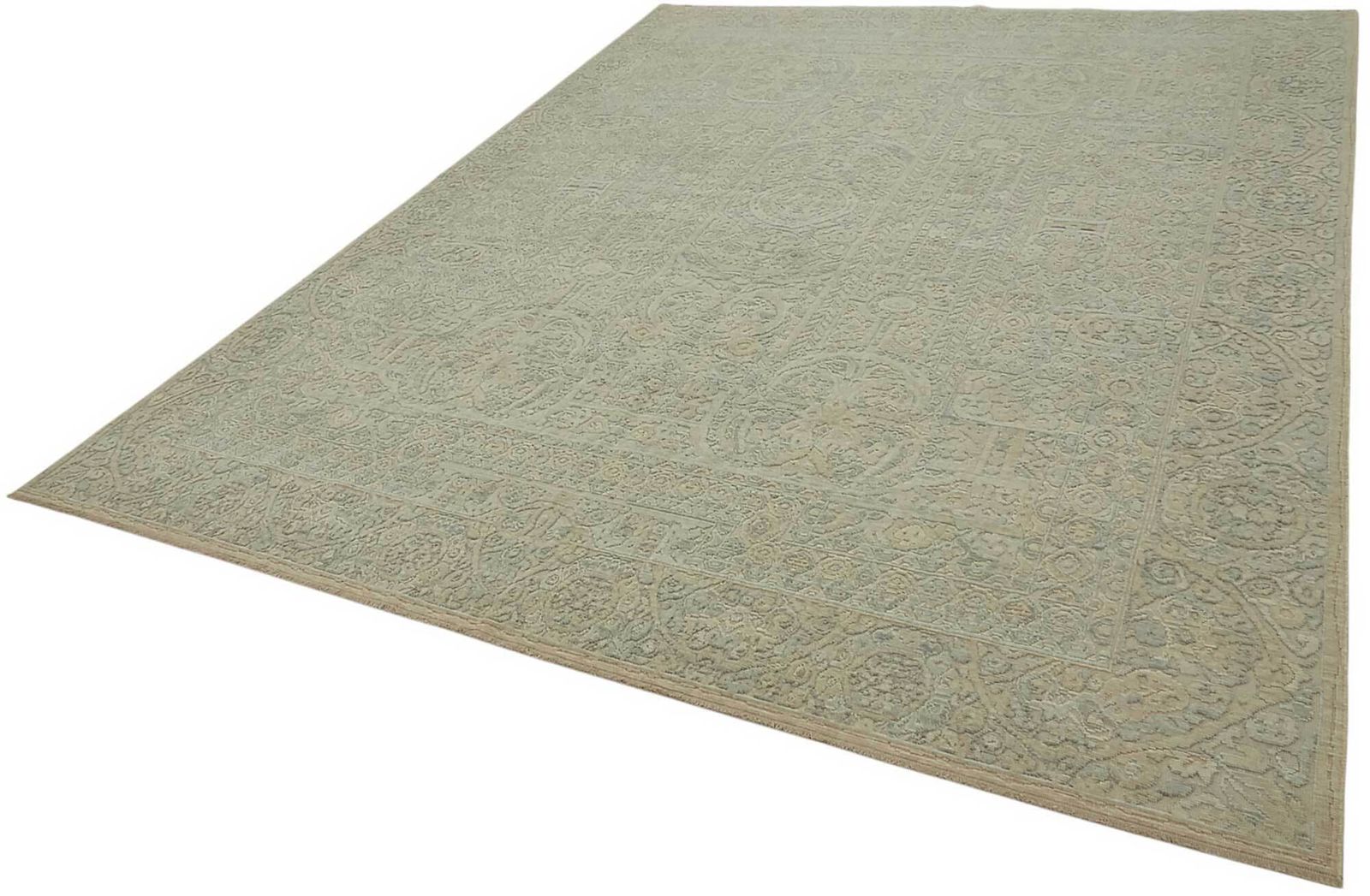 Hand Loom Wool Oushak Rug 277 Cm X 350 Cm photo for sale