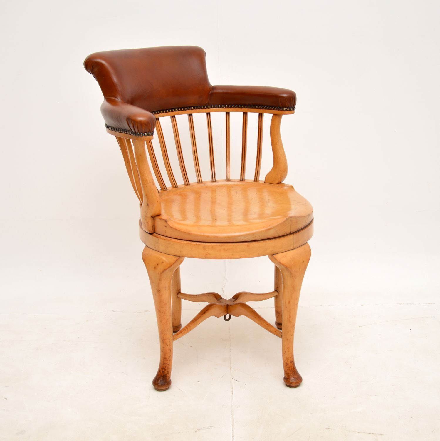 Antique Victorian Swivel Desk Chair photo Furniture