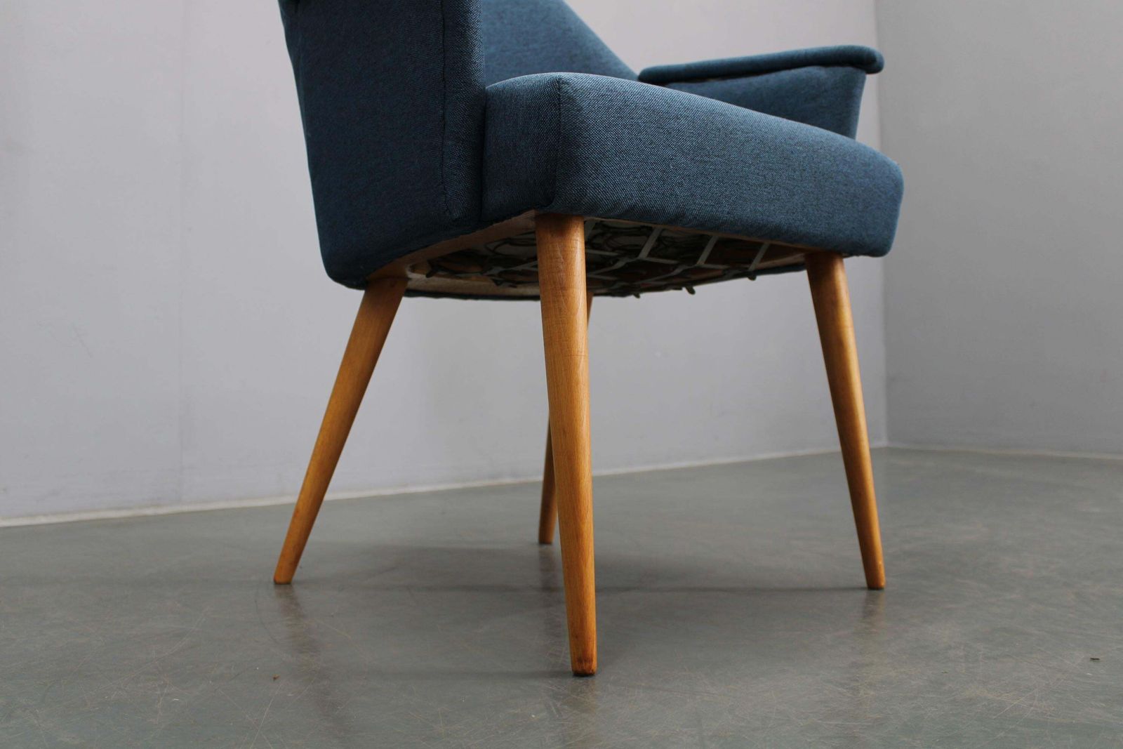 1960s Pair Of Mid Century Refurbished Armchairs, Czechoslovakia photo Furniture