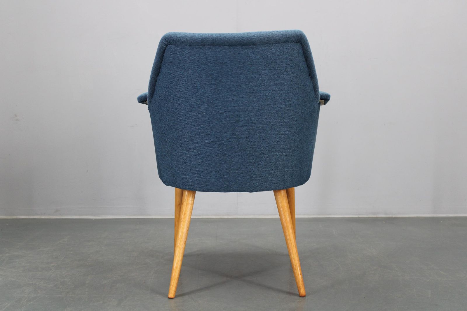 Furniture 1960s Pair Of Mid Century Refurbished Armchairs, Czechoslovakia photo