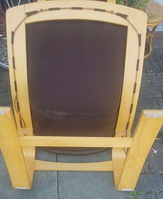 Swedish Kroken Lounge Chair And Ottoman By åke Fribyter For Nelo, Set Of 2 photo for sale