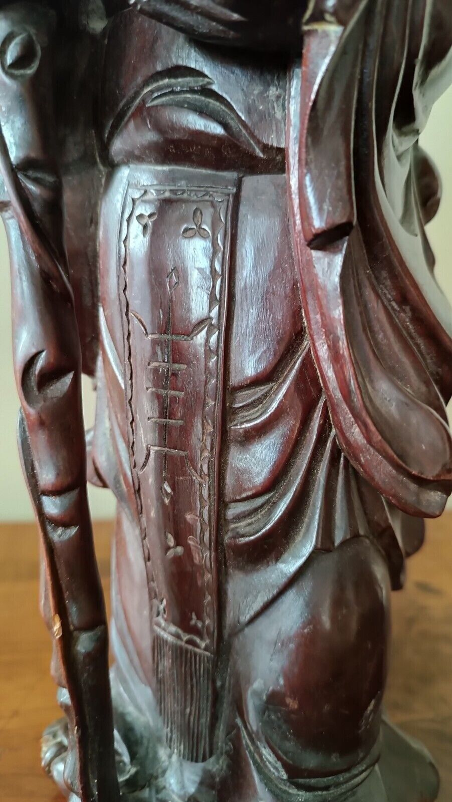 photo furniture Rosewood Sculpture Late 19th Century China Sage Oriental Art