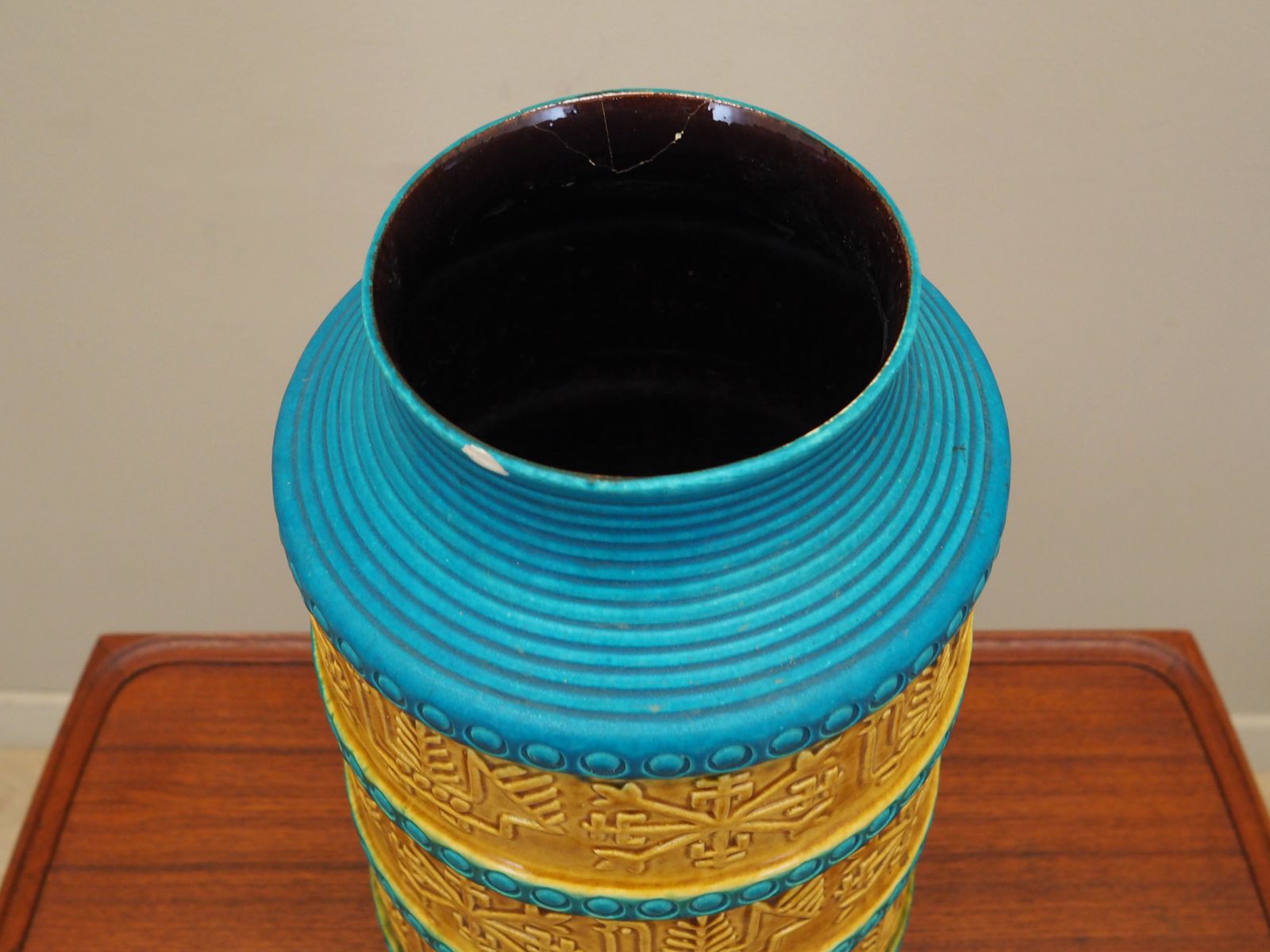 Ceramic Vase, German Design, 1960s, Manufacture: Bay Keramik photo Home Decor