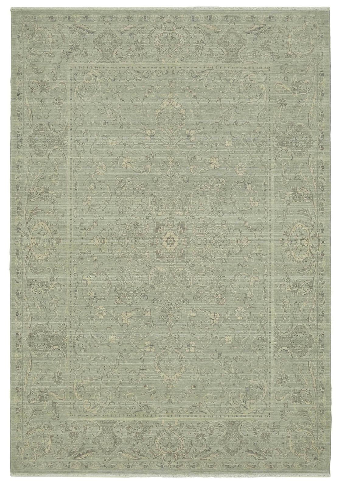 7x10 Hand Knotted Wool Oushak Rug   47706