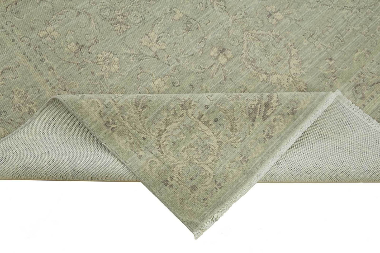 7x10 Hand Knotted Wool Oushak Rug   47706 photo vinterior