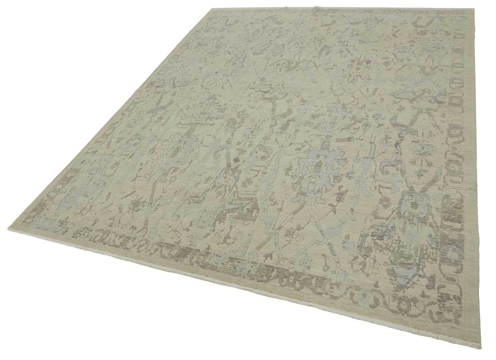 Hand Loom Wool Oushak Rug 217 Cm X 297 Cm photo for sale