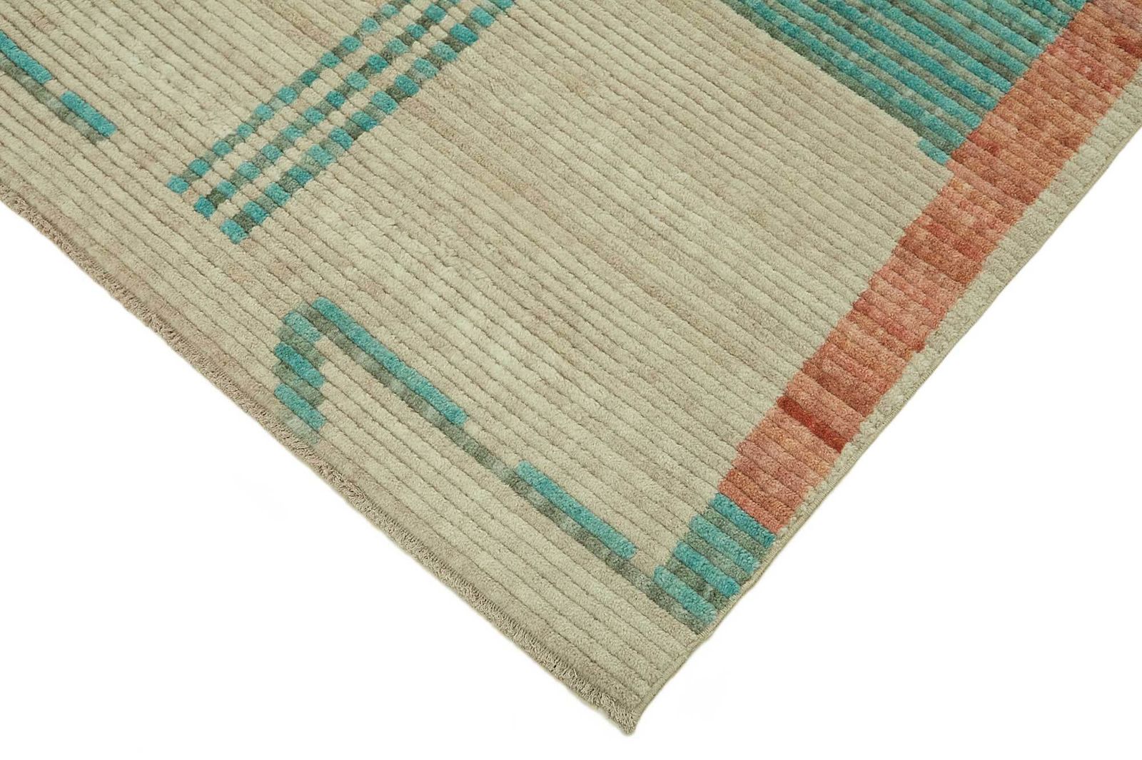 6x10 Hand Knotted Wool Oushak Rug photo Textiles