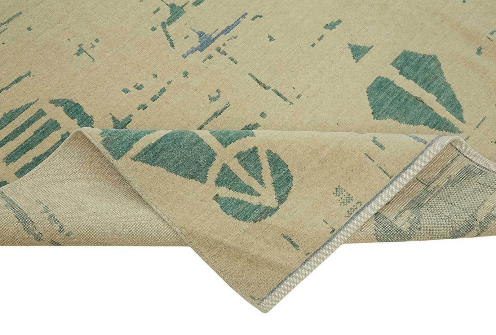 Hand Loom Wool Oushak Rug 254 Cm X 350 Cm photo vinterior