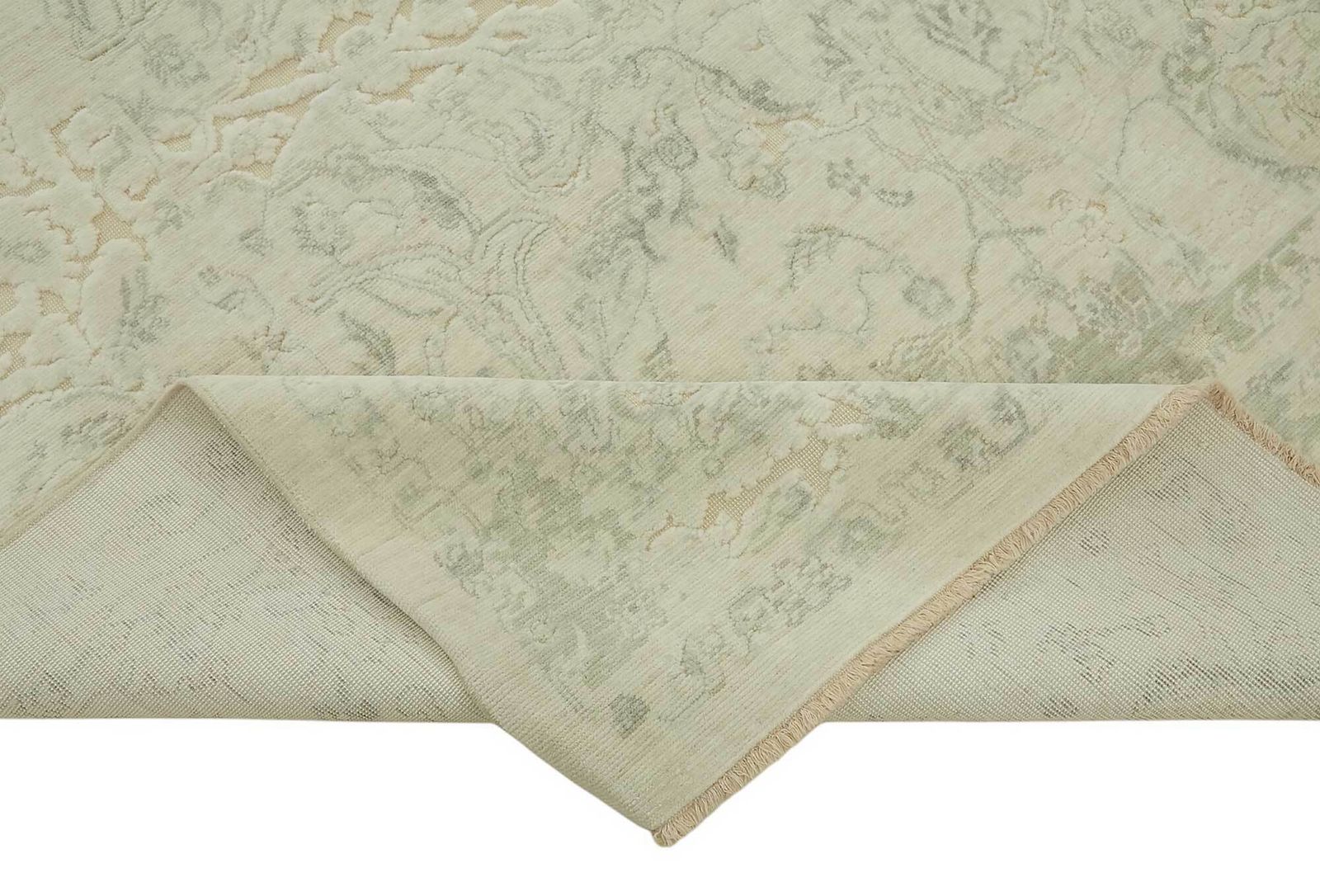 Hand Loom Wool Oushak Rug 282 Cm X 356 Cm photo vinterior