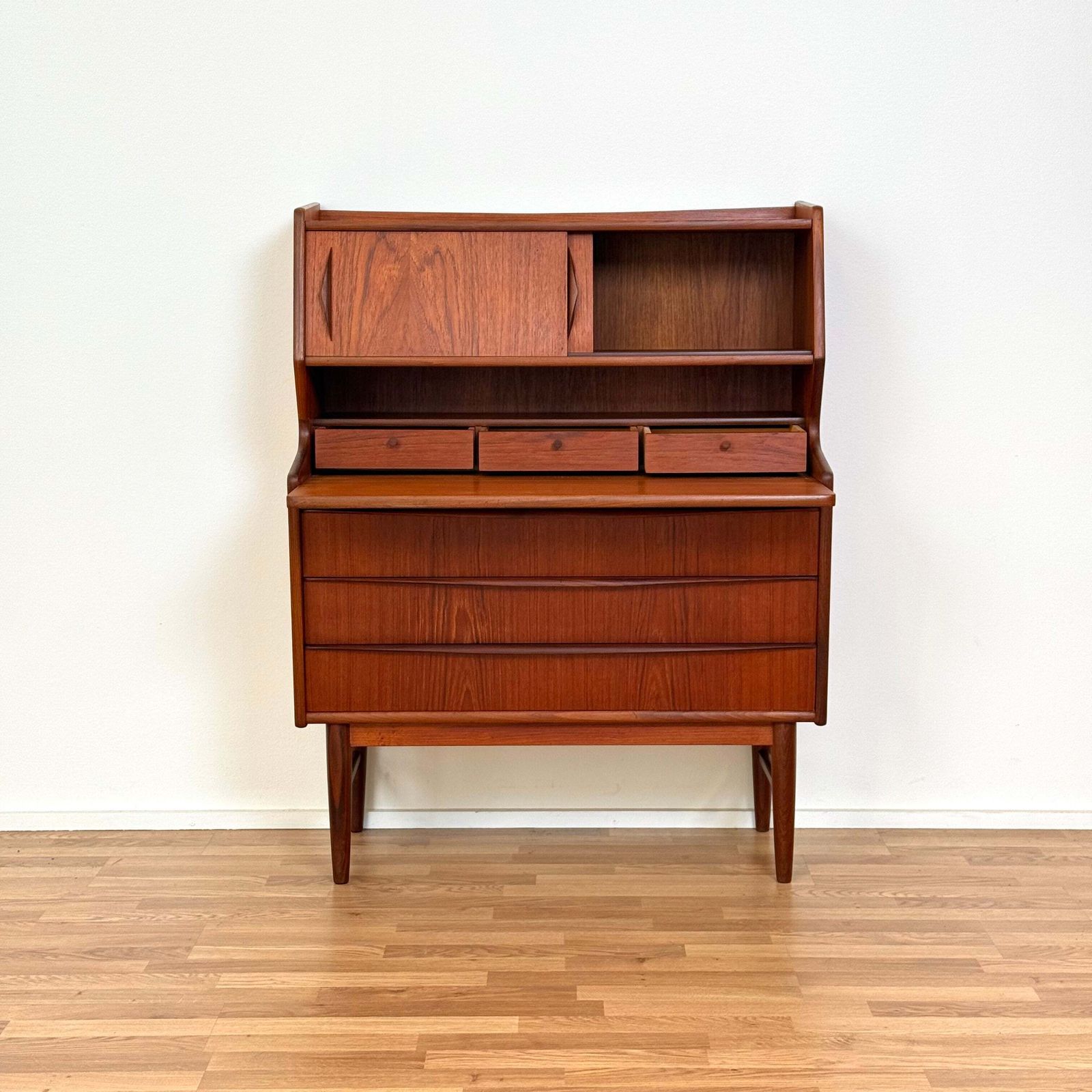 Highboard In Teak, 1950s 60s, Denmark photo for sale
