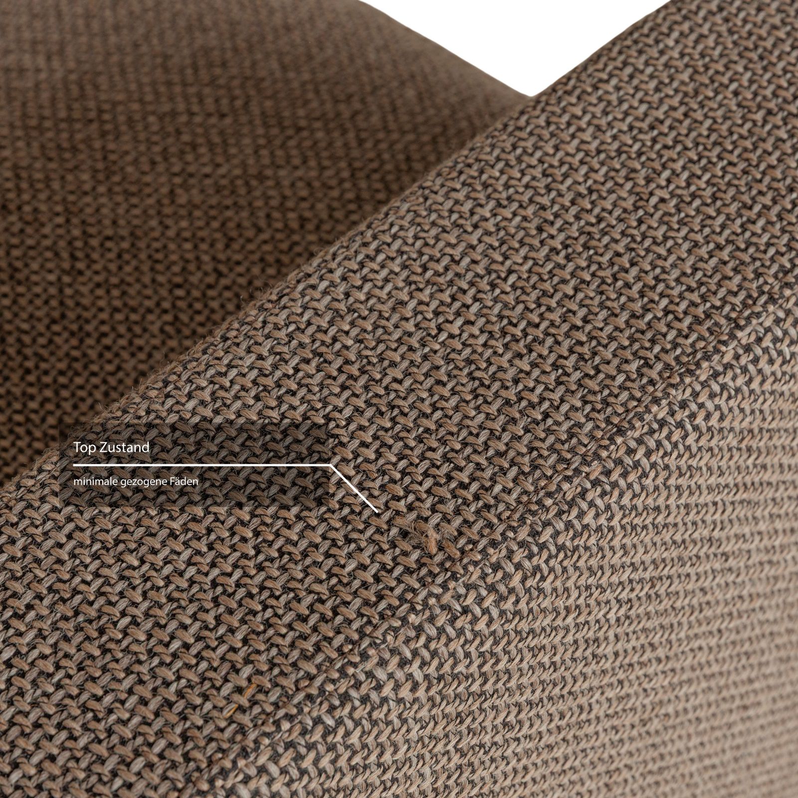 Canapé 2 places Cor Conseta en tissu beige brun photo 2090.0