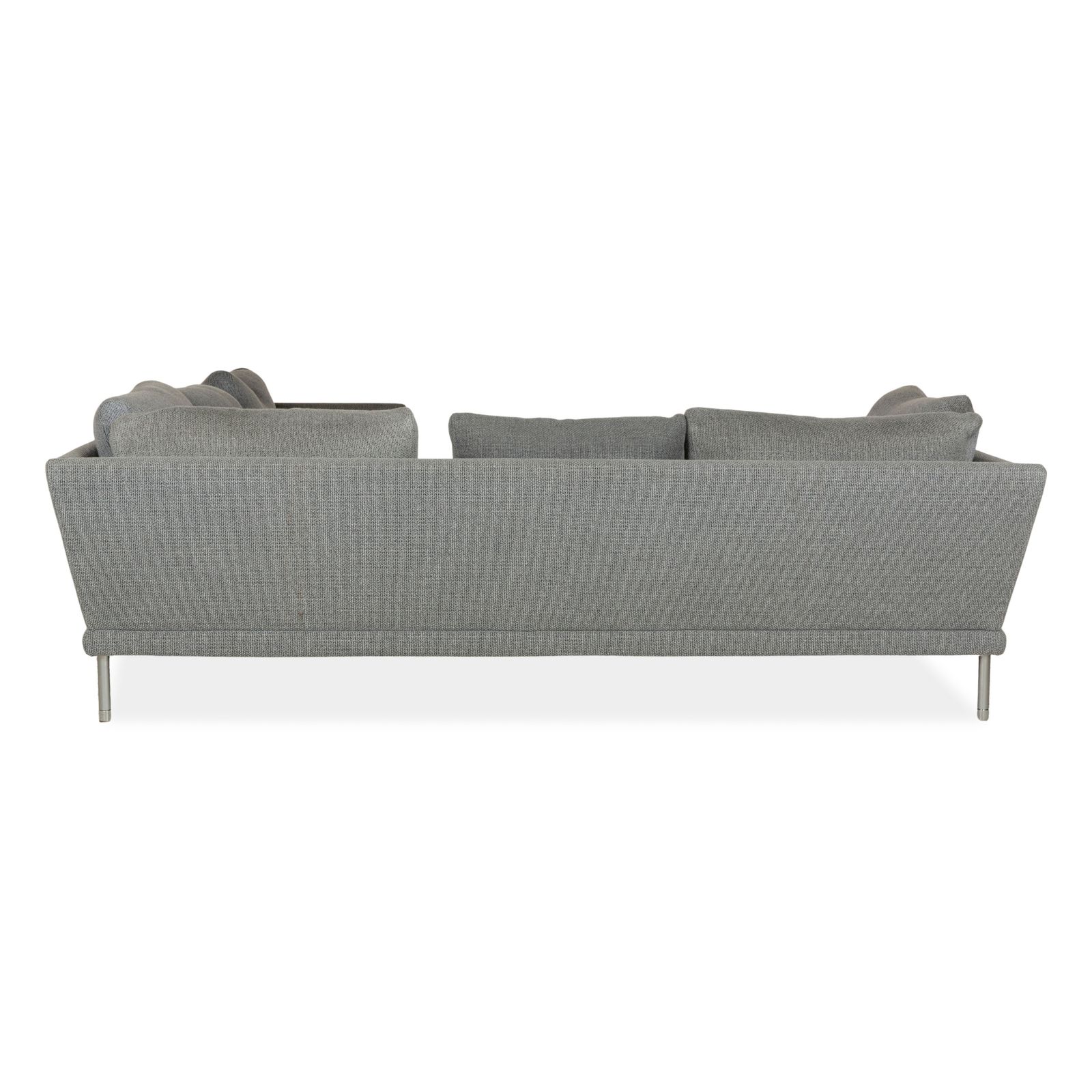 photo furniture Canapé d'angle Rolf Benz en tissu gris
