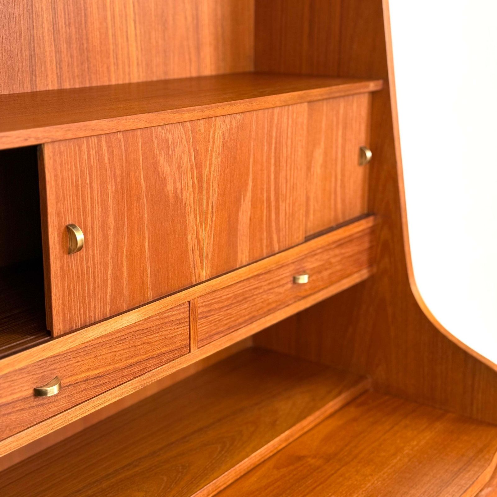 photo for sale Secretary Cabinet In Teak, 1950s 60s, Denmark