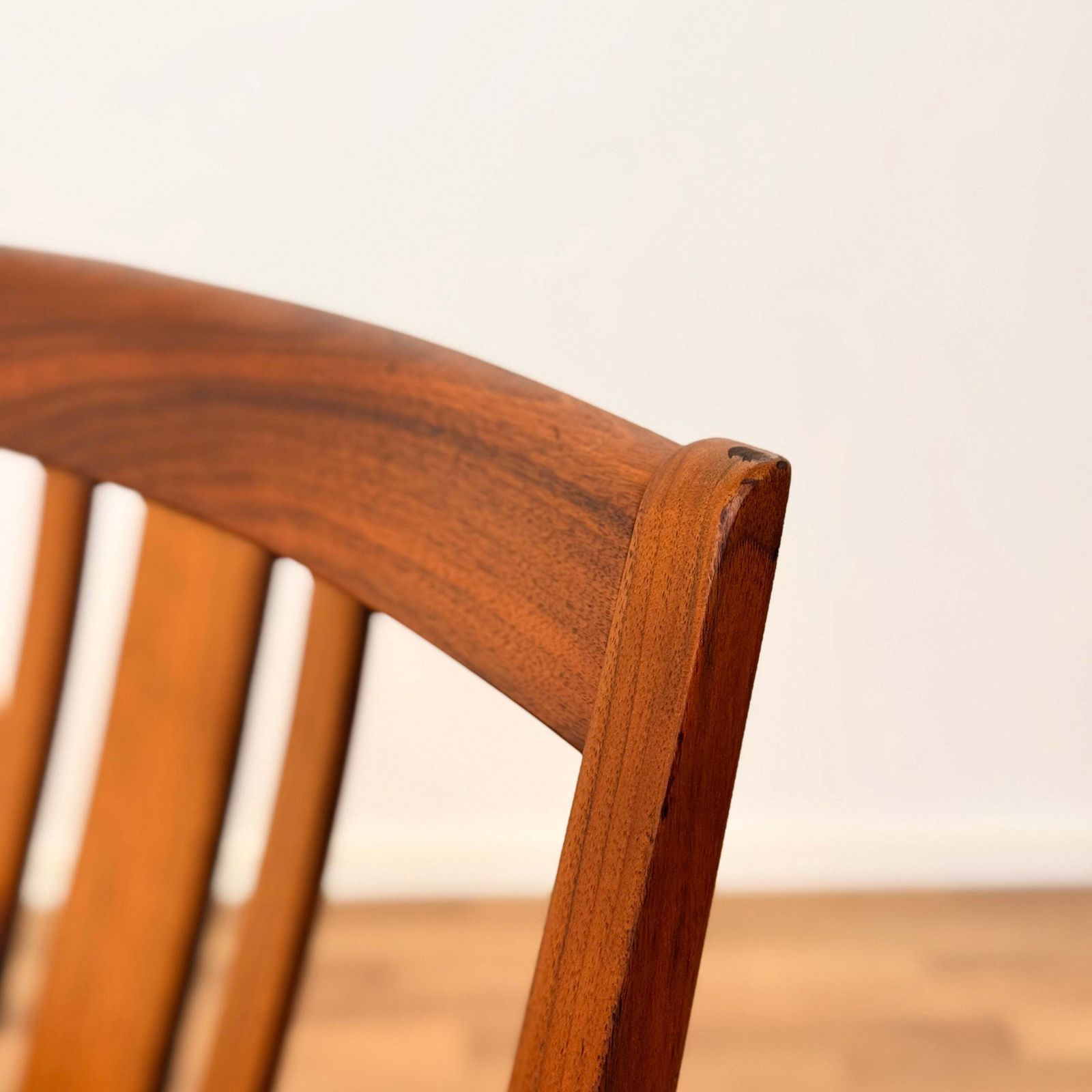 photo buy Swedish Set Of 6 Dining Chairs In Teak