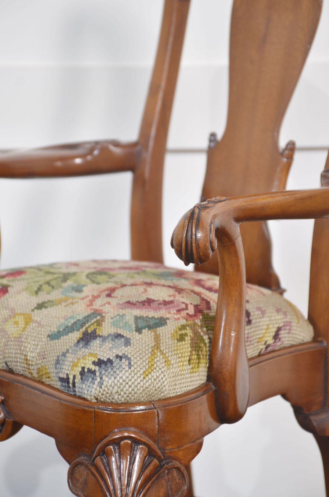 photo furniture Walnut Childs Armchair, 1800s, Antique