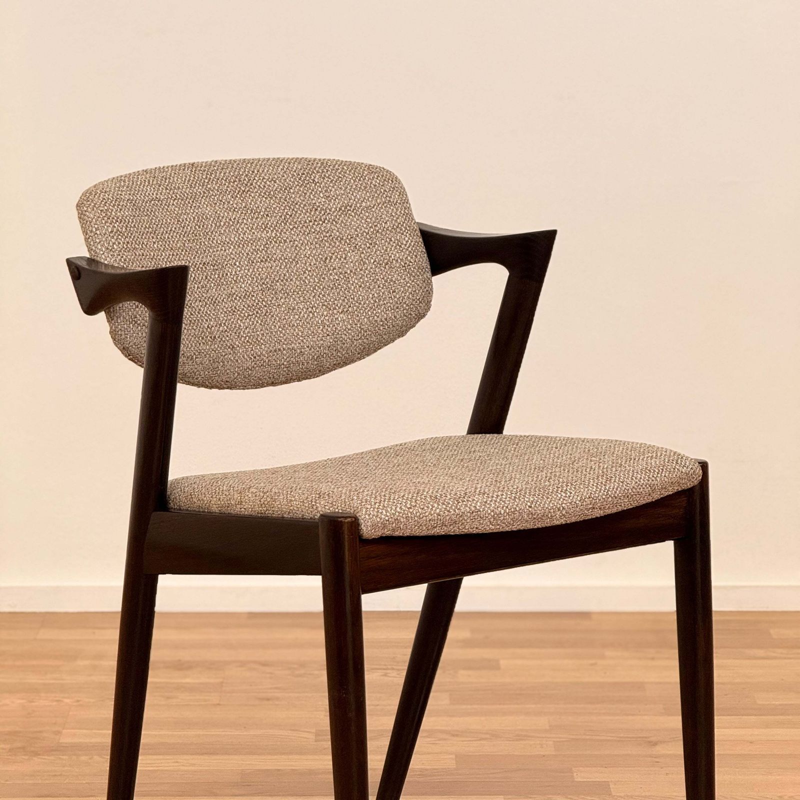Rare Set Of 4 Dining Chairs 'Model 42' By Kai Kristiansen For Andersen Møbelfabrik photo vinterior