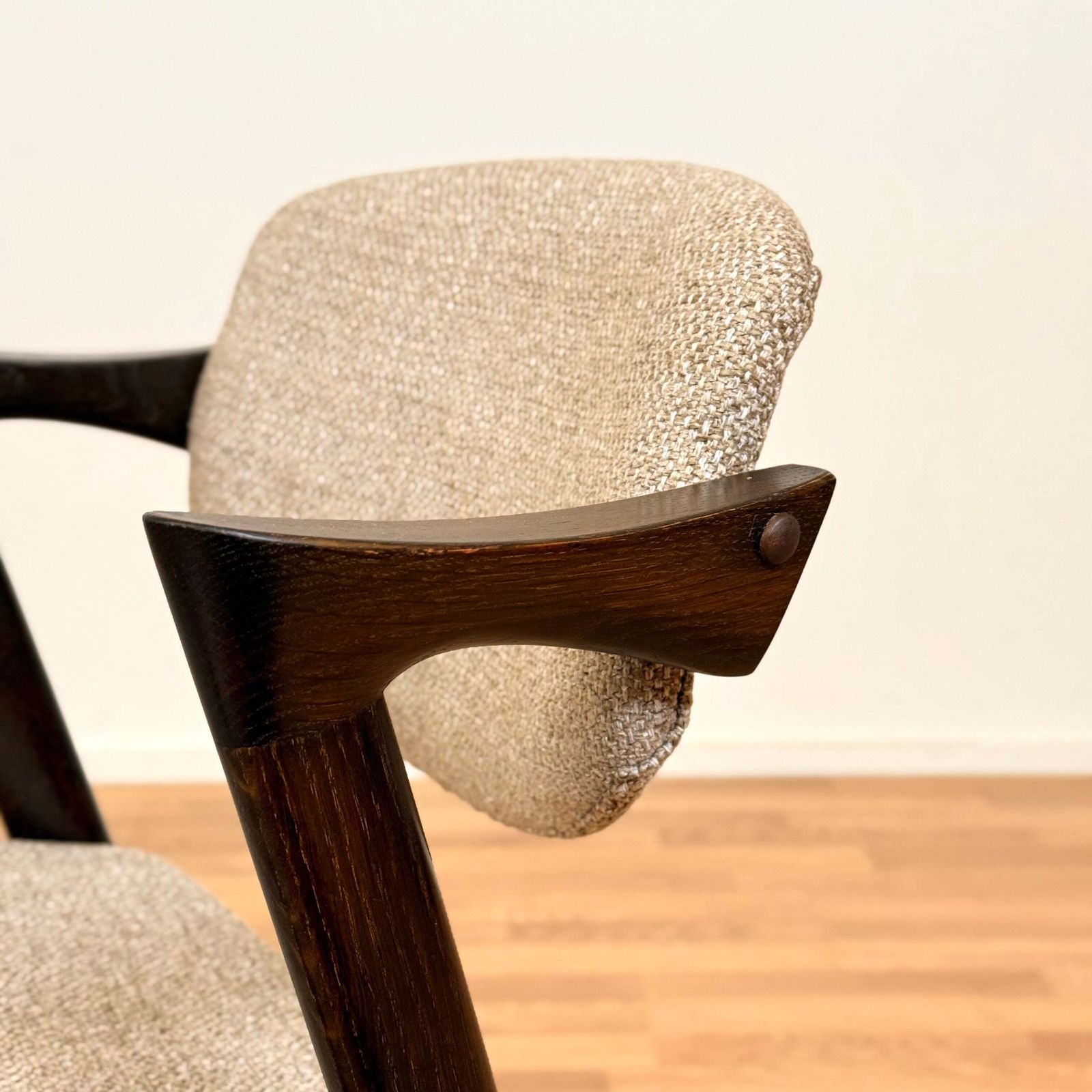 photo for sale Rare Set Of 4 Dining Chairs 'Model 42' By Kai Kristiansen For Andersen Møbelfabrik