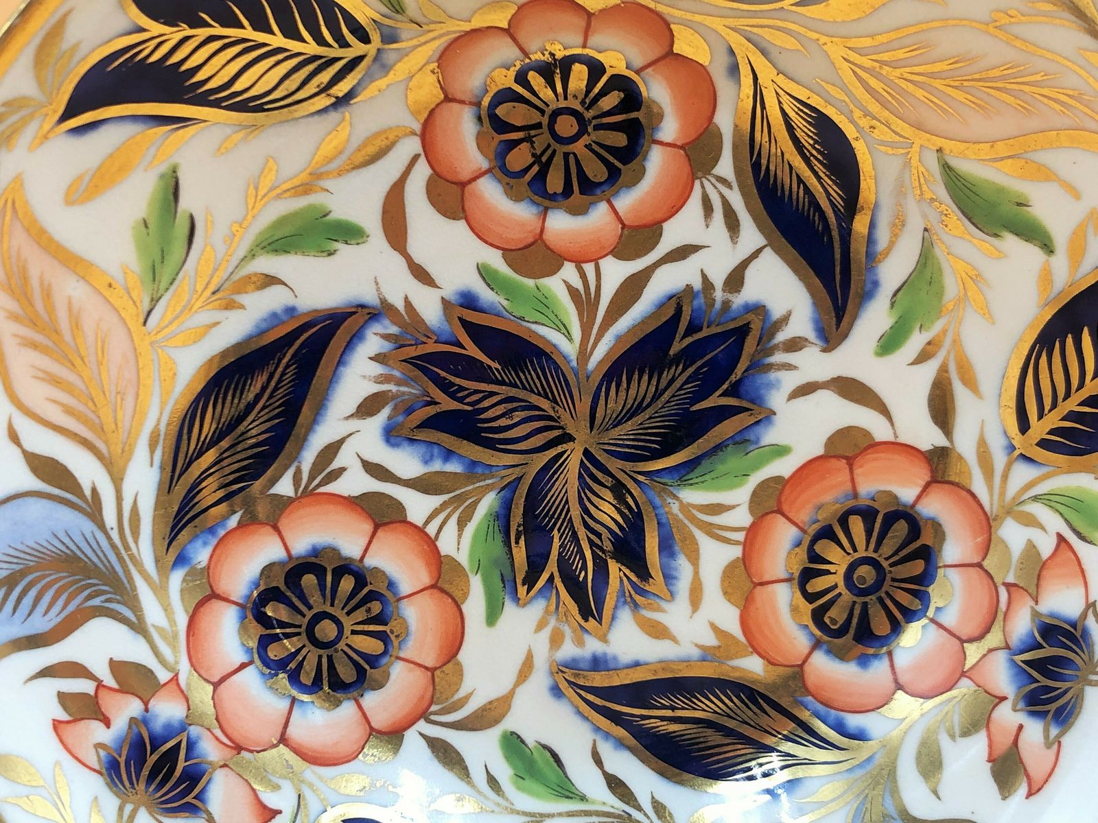 Antique Job Ridgway China Grecian Shape Imari Tea And Coffee Trio. No. 2/141. C1810. photo furniture