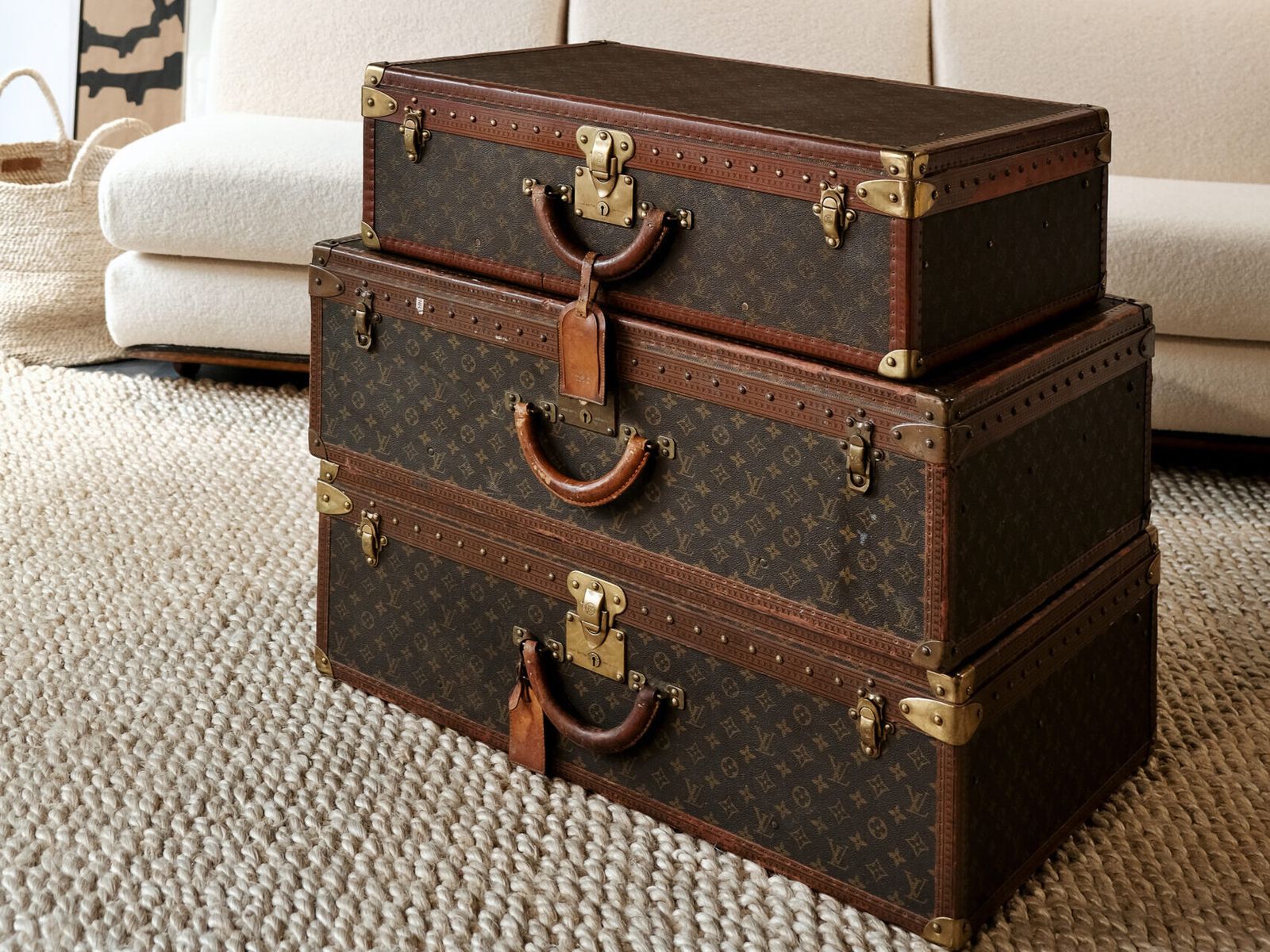 Louis Vuitton Vintage Monogram Alzer Suitcase 70