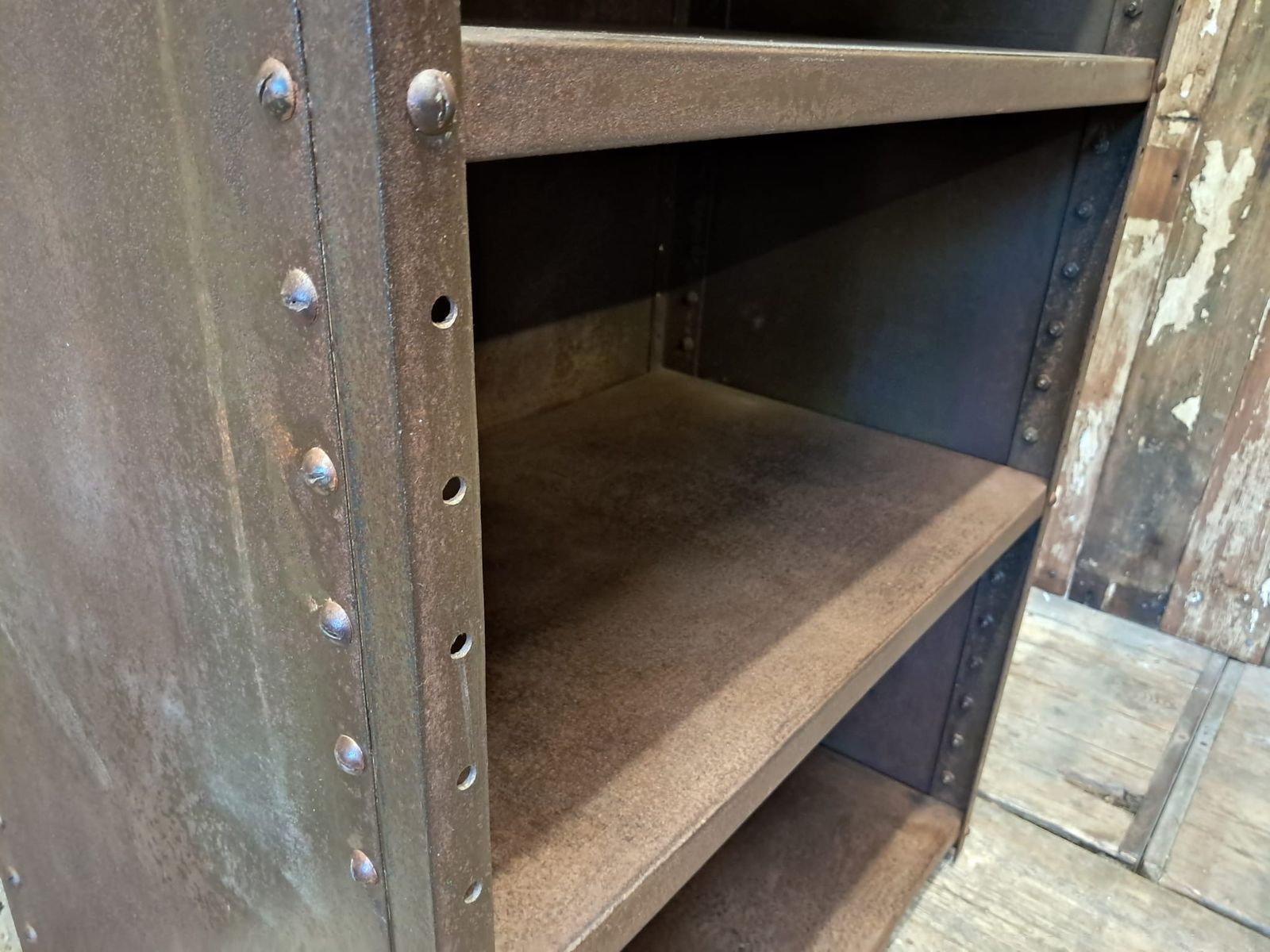 Industrial Metal Shelf Unit photo buy