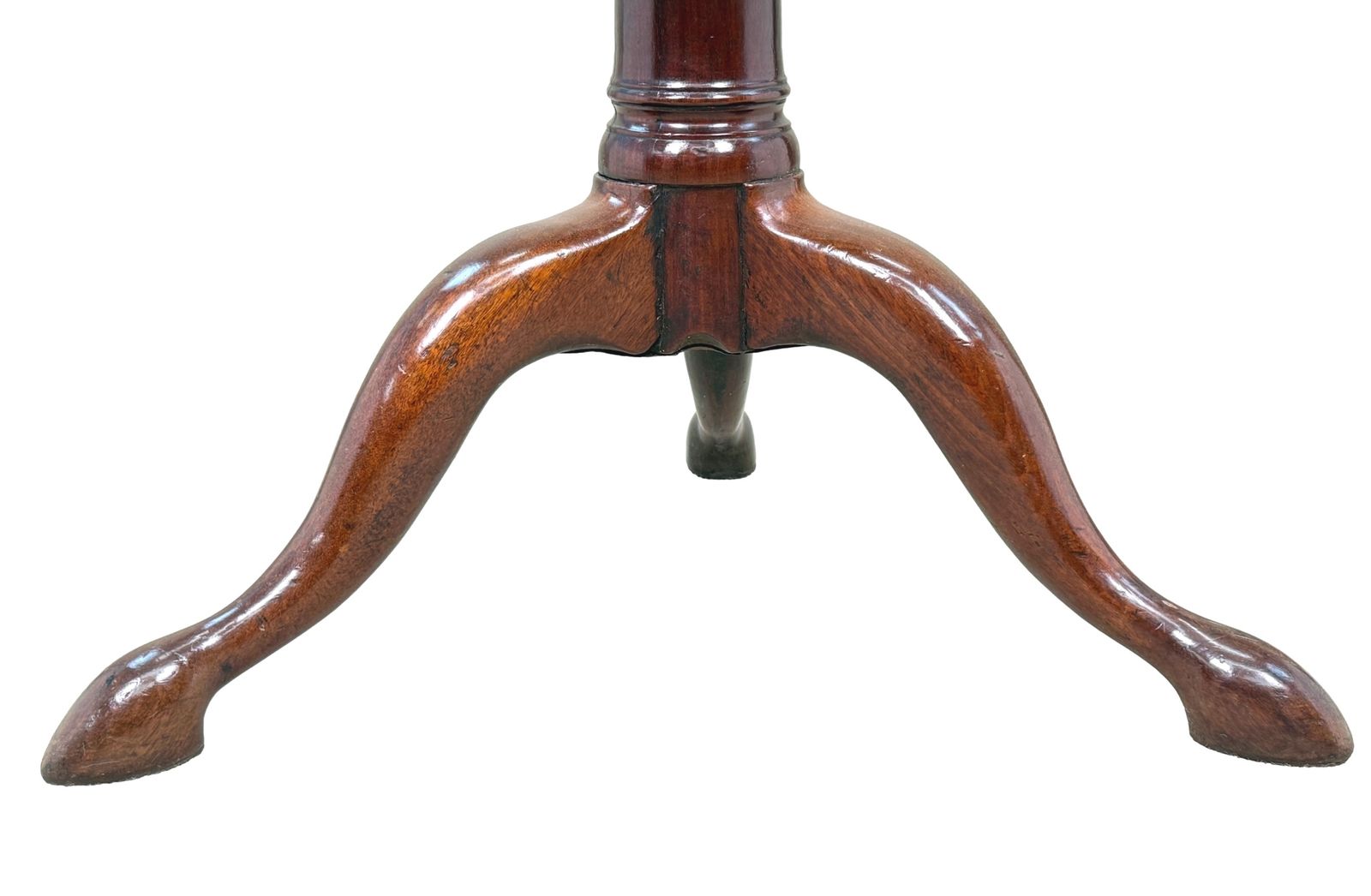 18th Century Georgian Mahogany Tripod Table (England, Circa 1760) photo vinterior