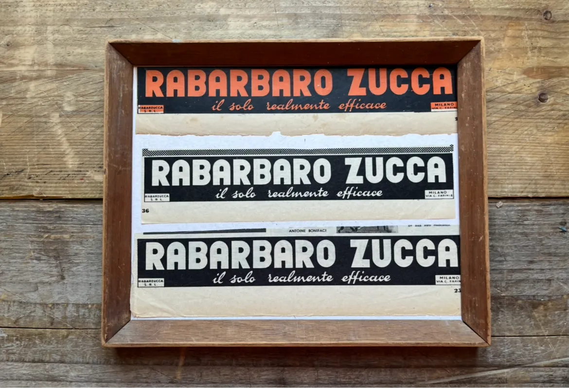 Vintage Martini / Rabarbaro / Cinzano Advertising Prints  1950s photo furniture