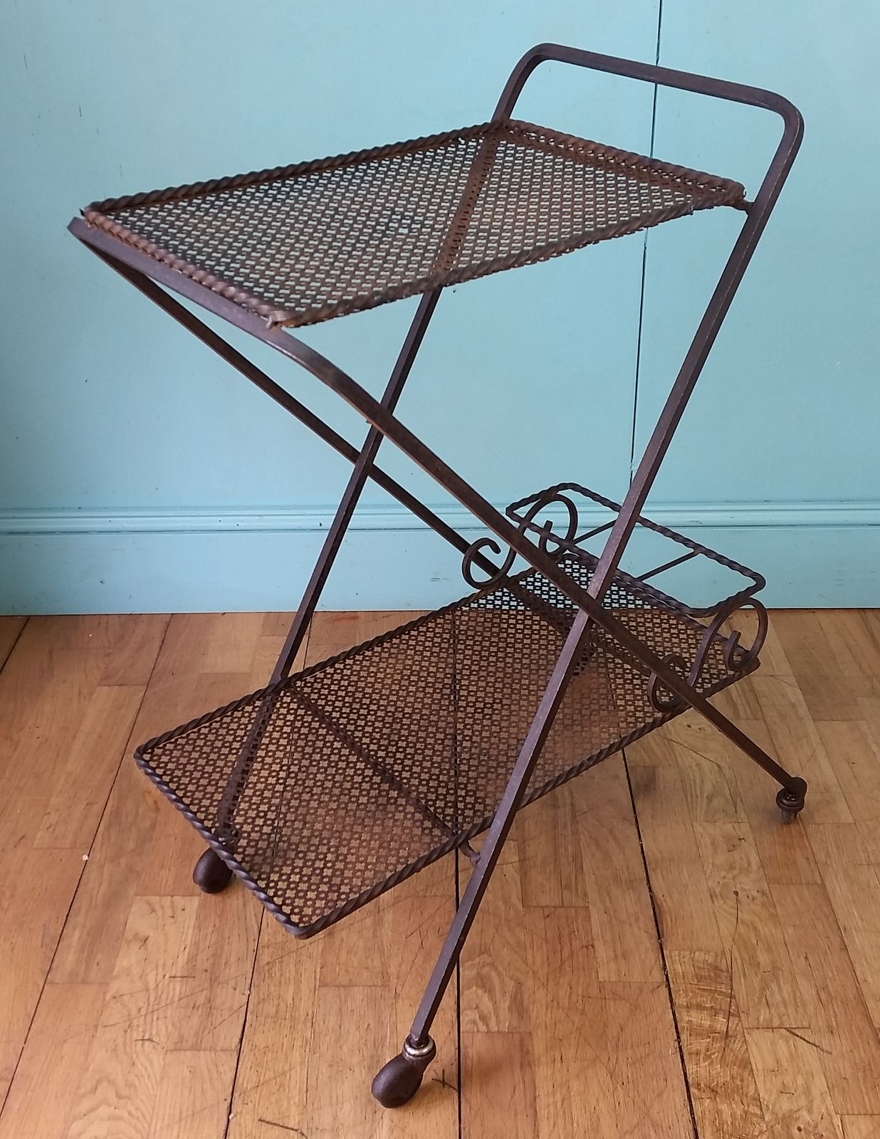 Vintage French Garden Drinks Trolley