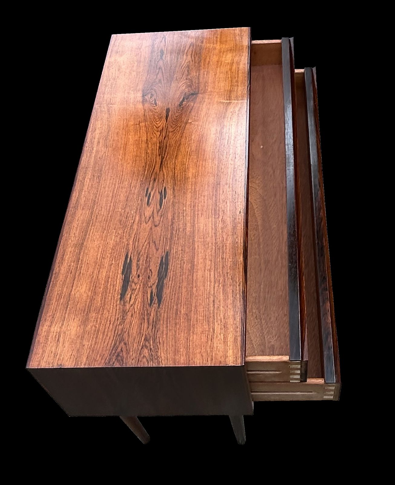 Chest Of 2 Drawers By Neils Clausen In Santos Rosewood photo for sale