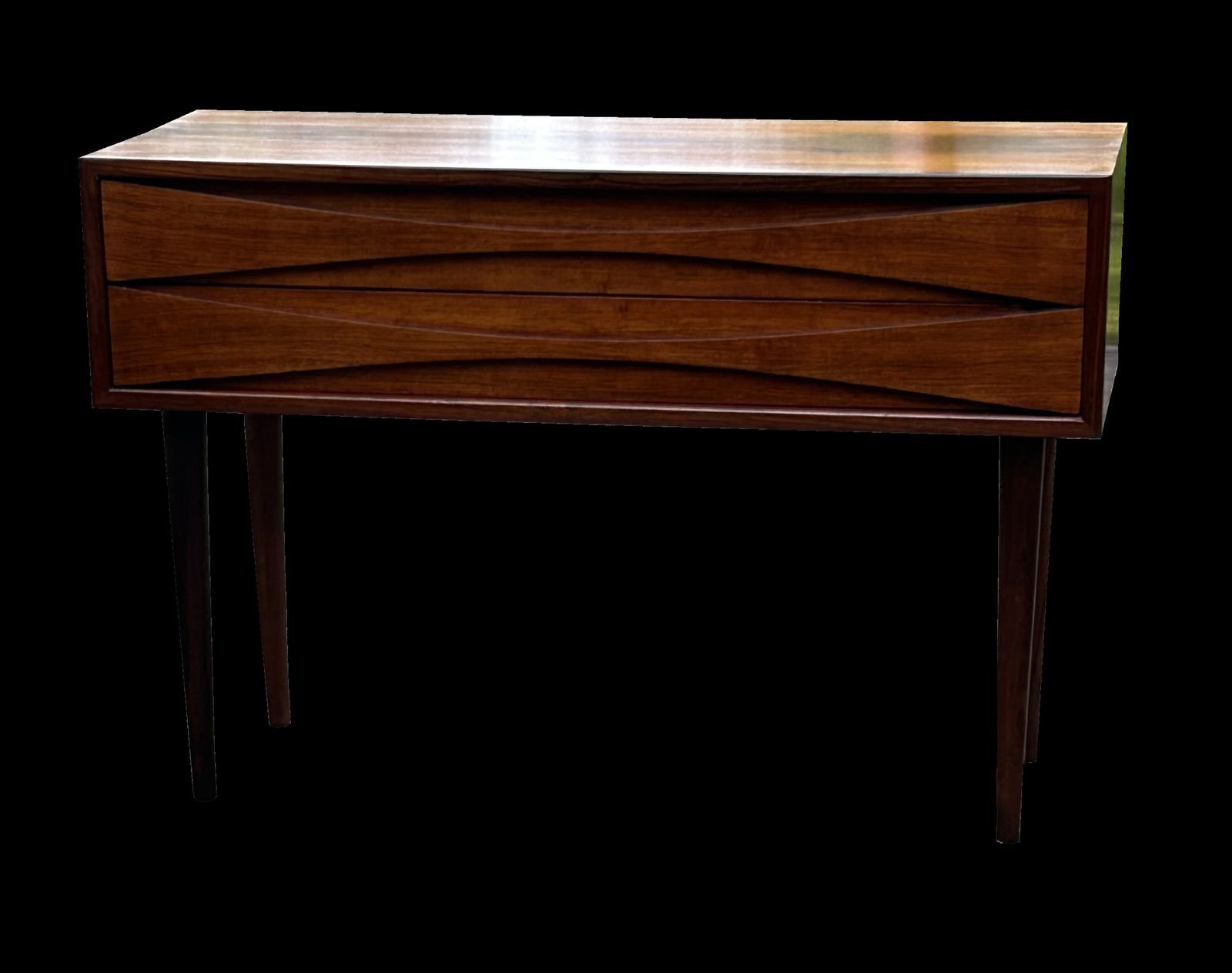 Chest Of 2 Drawers By Neils Clausen In Santos Rosewood photo 2250.0