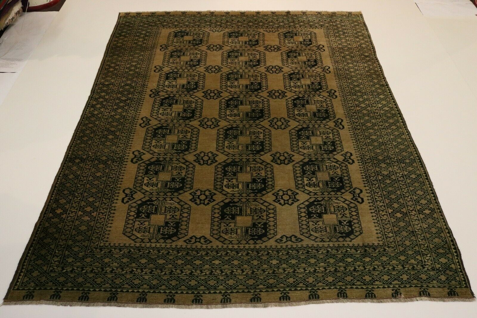 Afghan Us Reimport Fine Oriental Rug 3.50 X 2.60 photo furniture
