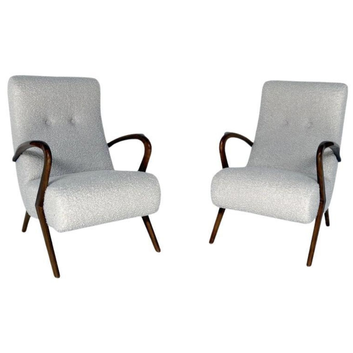 Contemporary Pair Of Armchairs, Italy