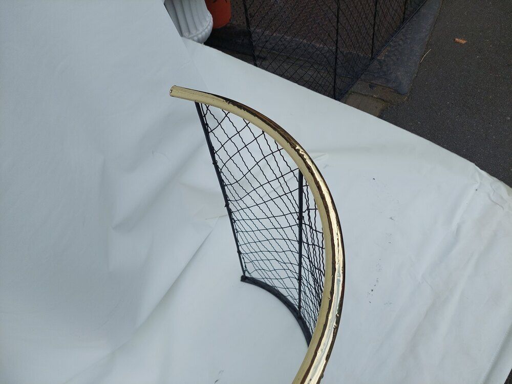 Victorian Brass And Wire Mesh Nursery Fender photo 380.0