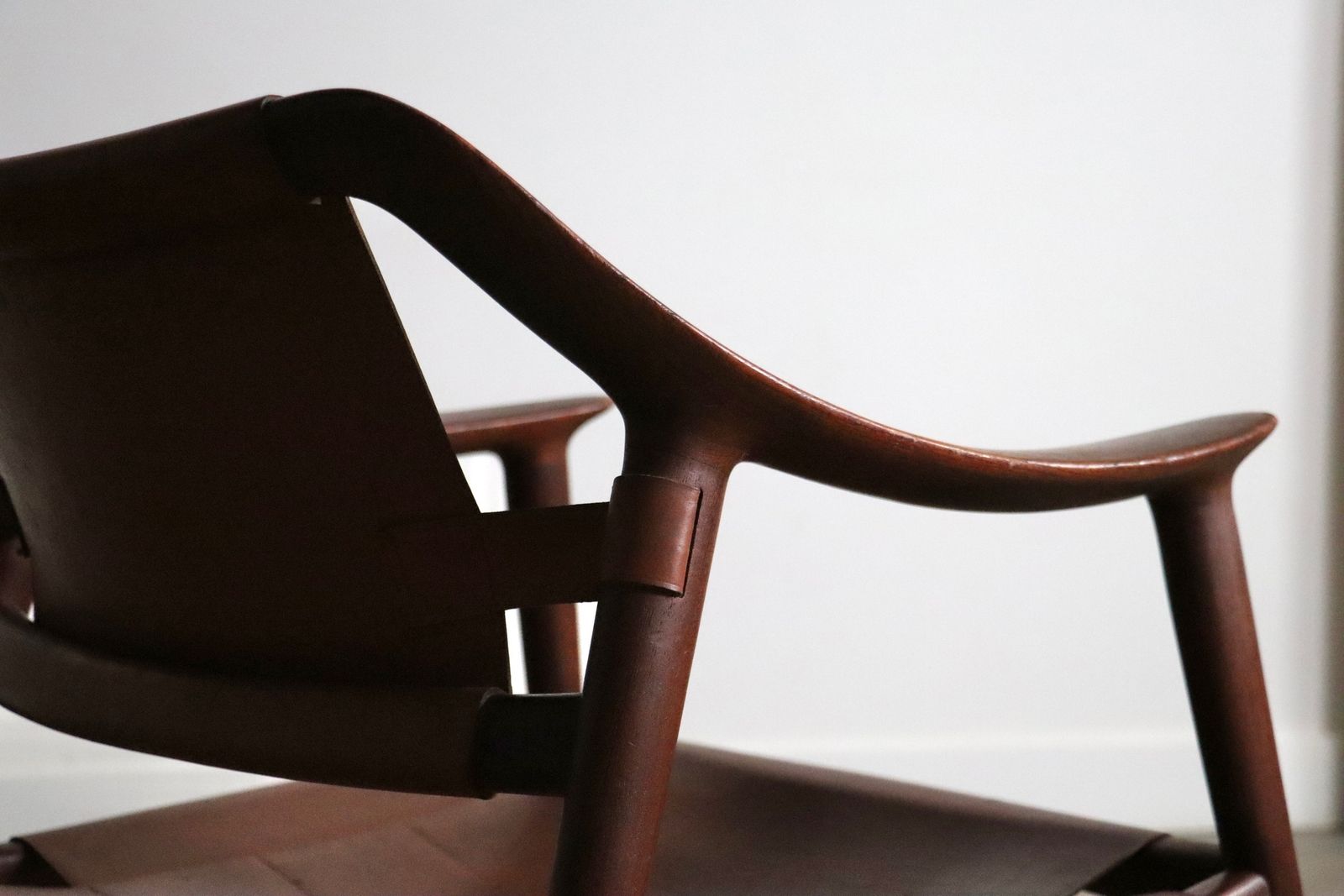 photo for sale Rastad And Relling Bambi Lounge Chair Gustav Bahus Norway 1950