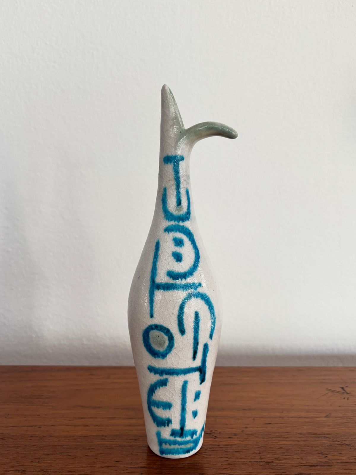 Guido Gambone Midcentury Ceramic Vase, Italy 1950s