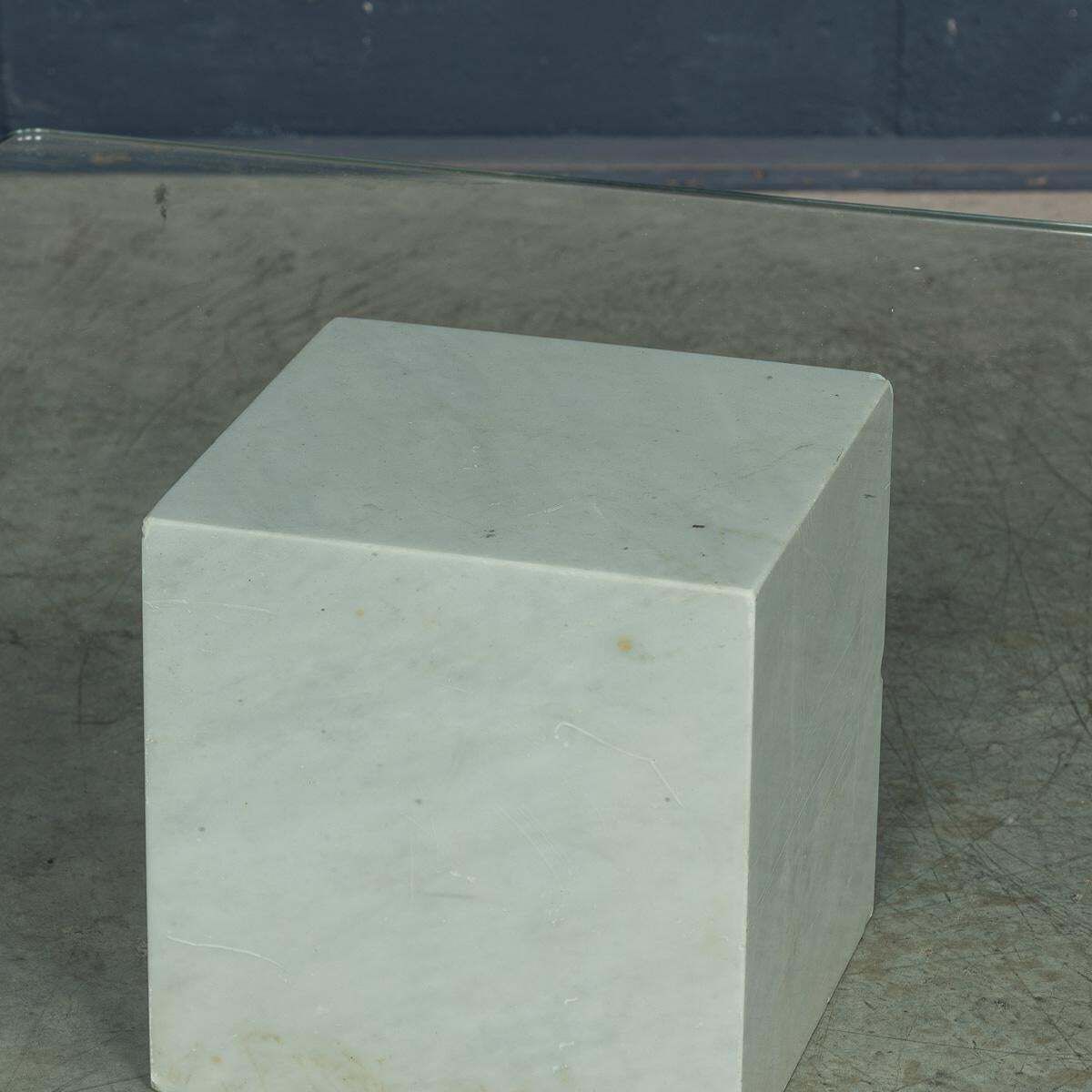 3195.0 20thc 'Metafora' Coffee Table By Lella & Massimo Vignelli For Casigliani C.1980 photo