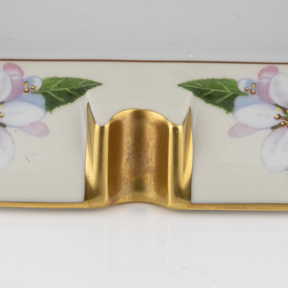 A Stunning 20th Century Ceramic Ashtray By Hermès, France photo vintage