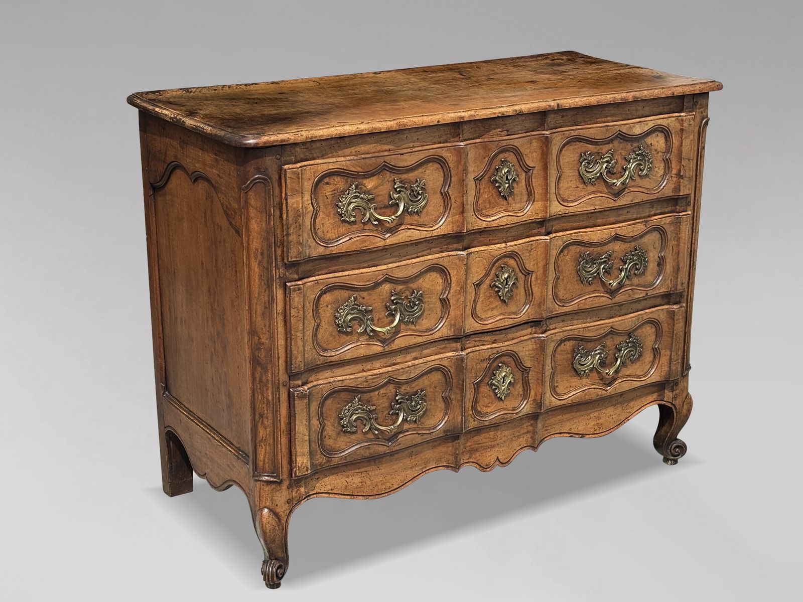 photo furniture Mid 18th Century Louis XV Period Walnut Commode