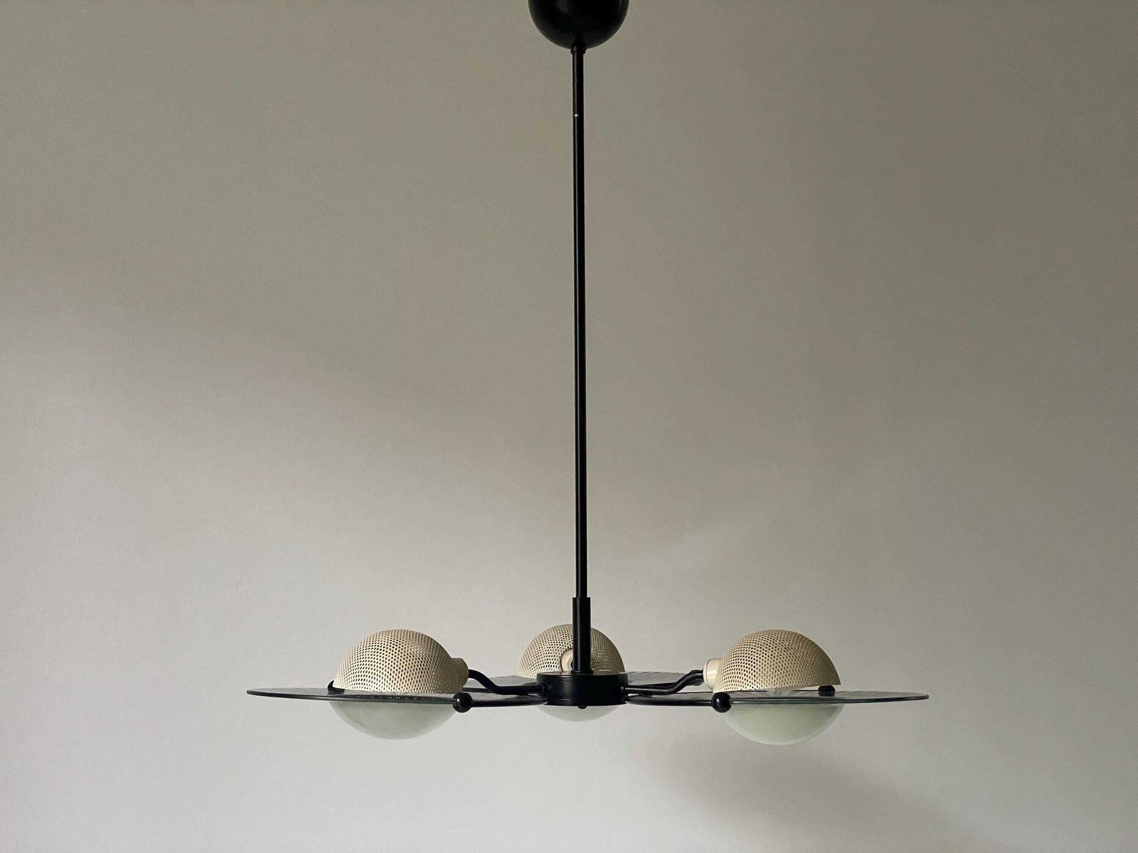 3 Head Venini Glass Chandelier By Lino Tagliapietra, 1960s, Italy photo for sale