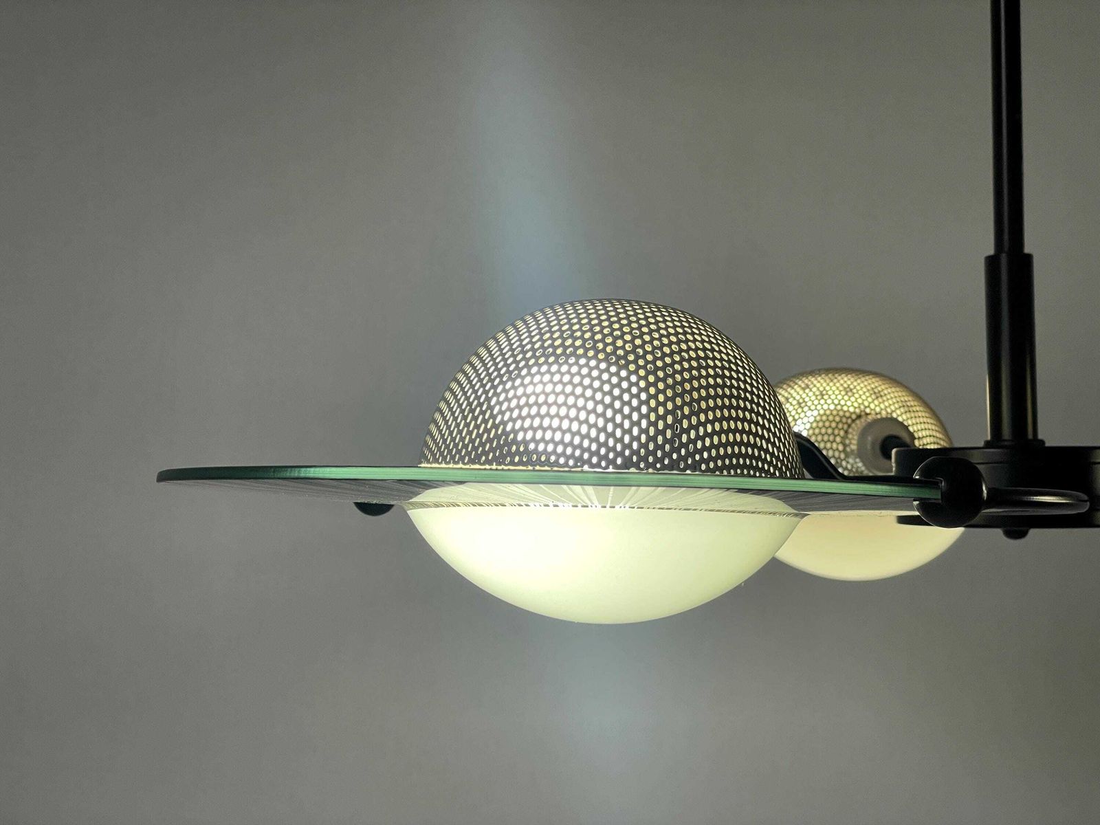 3 Head Venini Glass Chandelier By Lino Tagliapietra, 1960s, Italy photo vinterior