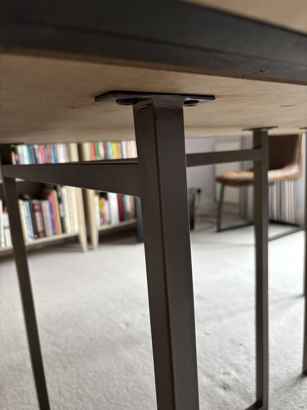 Houston Brooklyn Fixed Top Dining Table And Six Chairs photo furniture