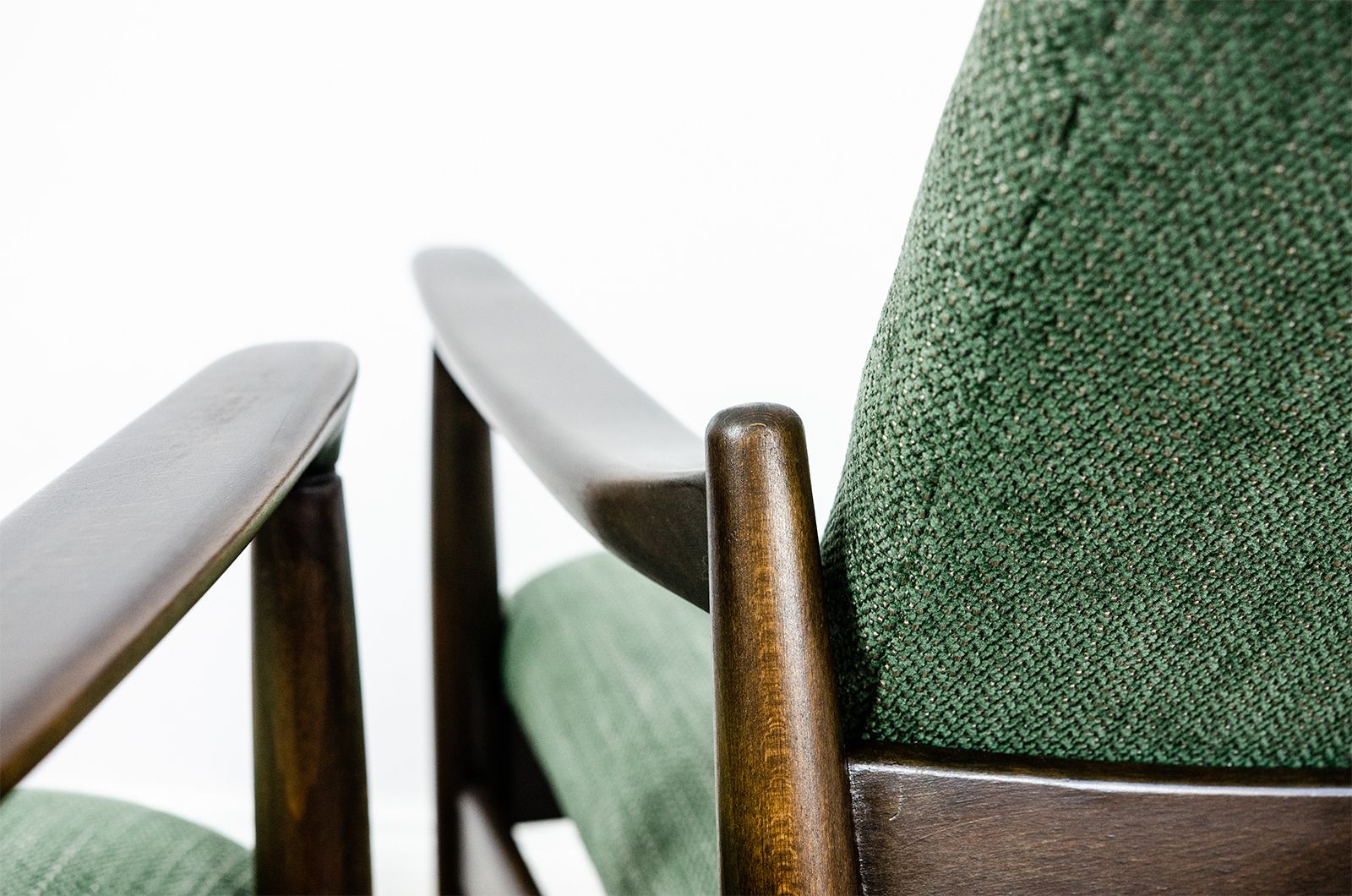 1600.0 Vintage Armchairs "Gfm 64" By Edmund Homa, Poland, 1960s photo