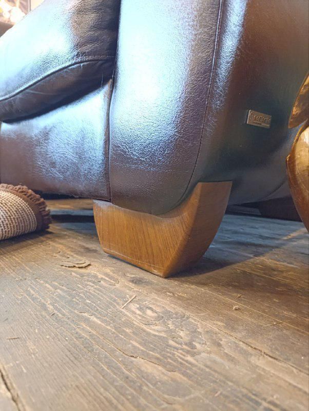 Stunning Vintage Sofitalia Leather Armchair   Chocolate Brown photo vintage