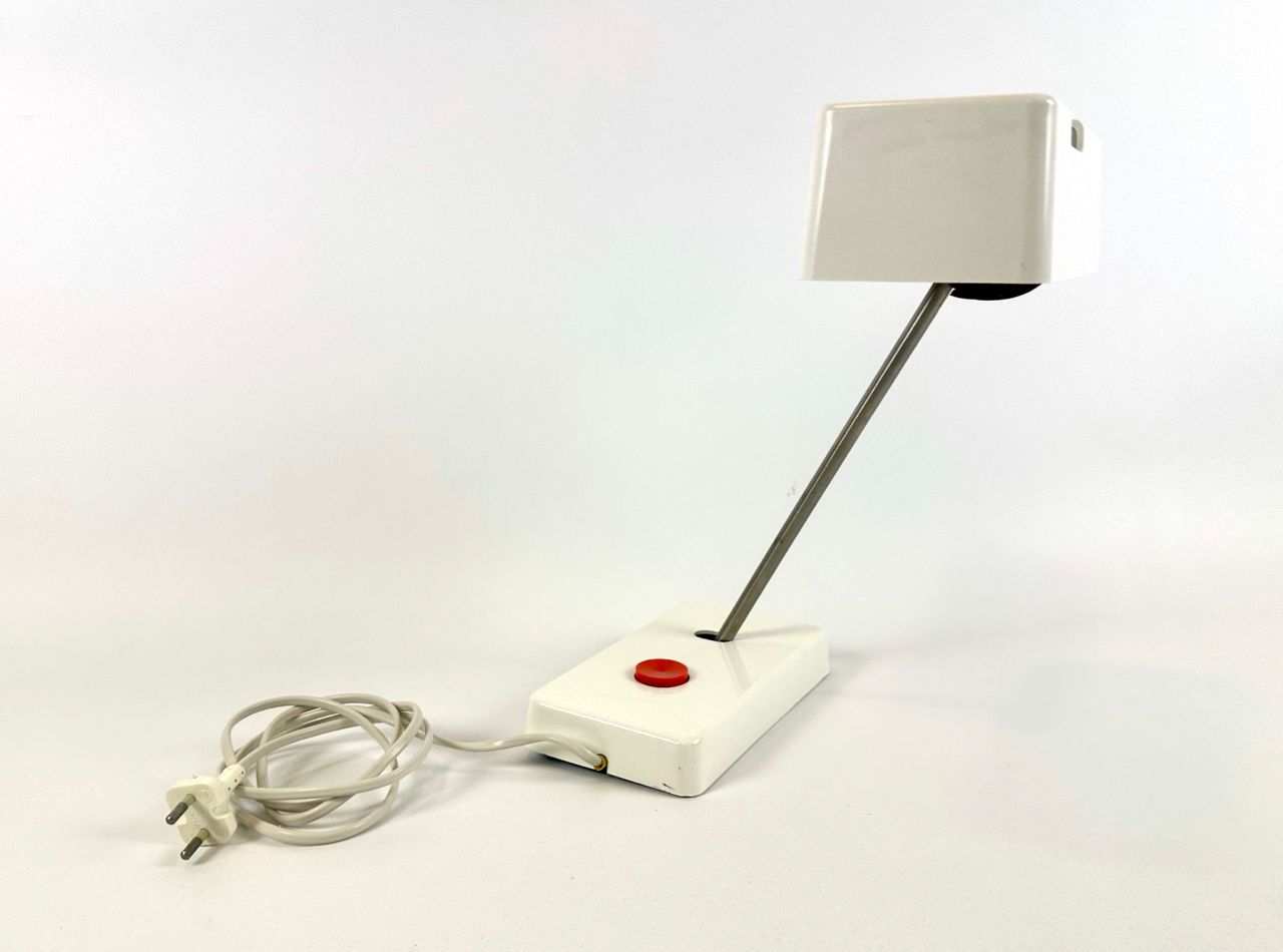Vintage Bakelite Desk Lamp From Veb Zweckleuchtenbau Dresden, 1950s photo for sale