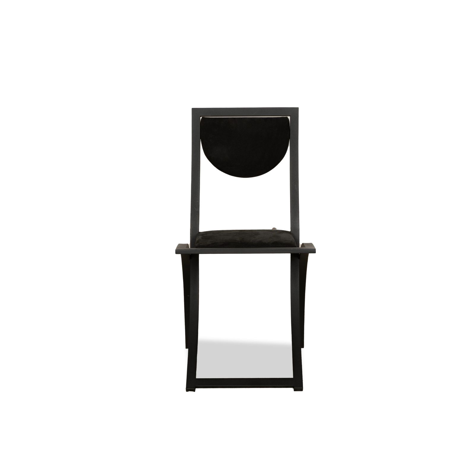 photo for sale Lot de 4 chaises KFF Sinus en tissu noir