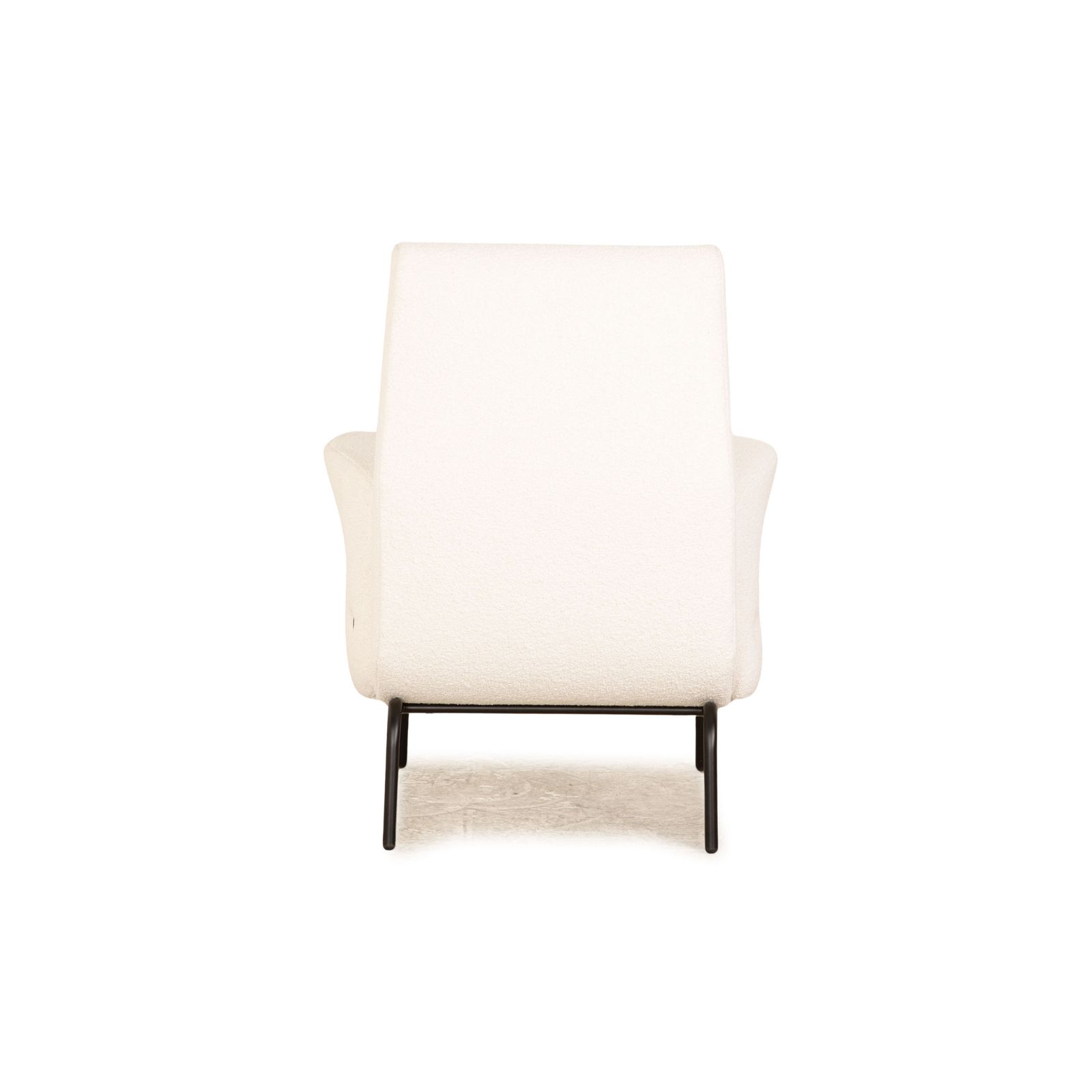 Ensemble de fauteuils Arflex Delfino en tissu blanc photo vintage