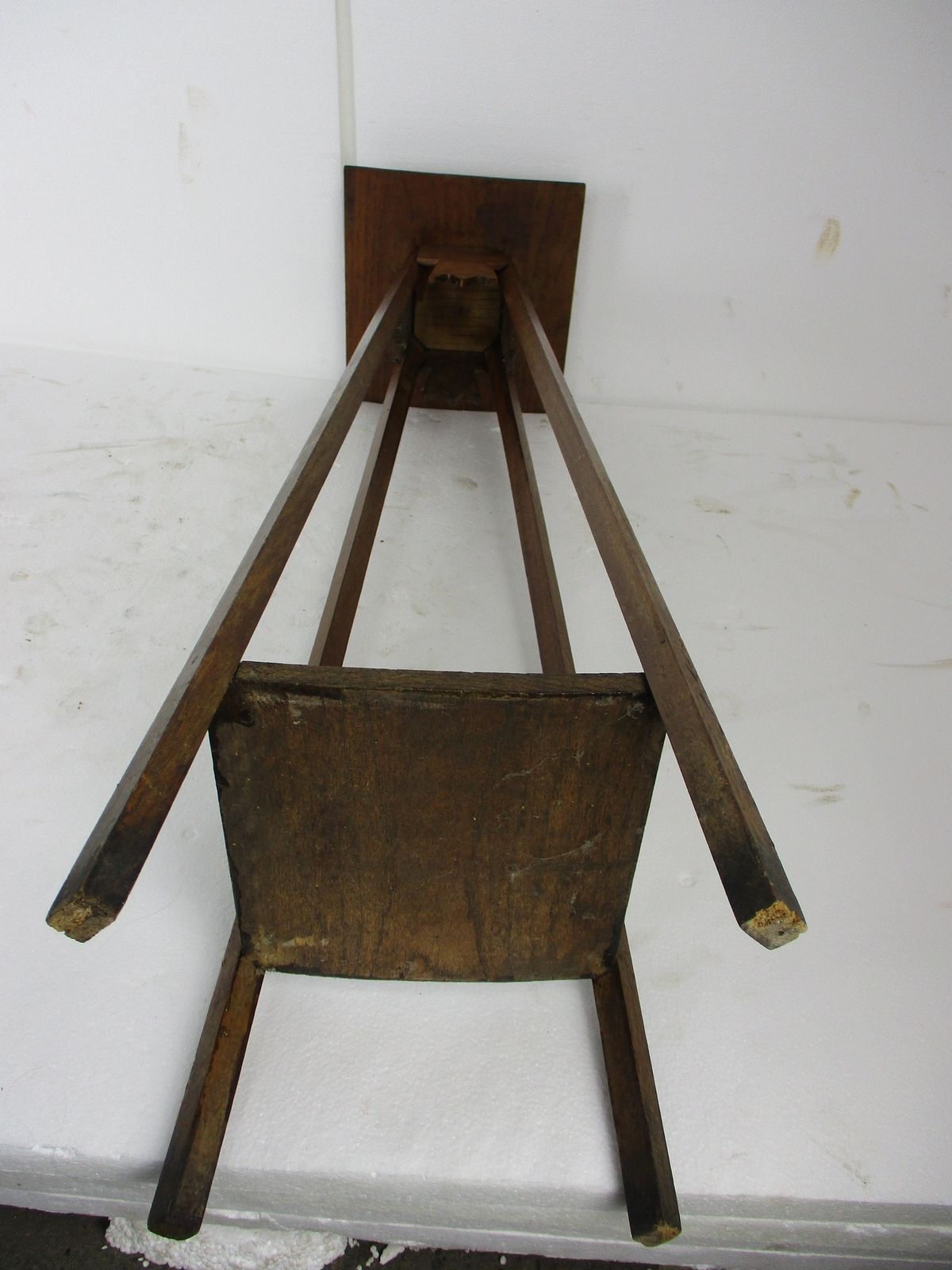 photo furniture Art Nouveau Pedestal Table Plant Flower Stand Side Table 2 Tier Art Deco Barn