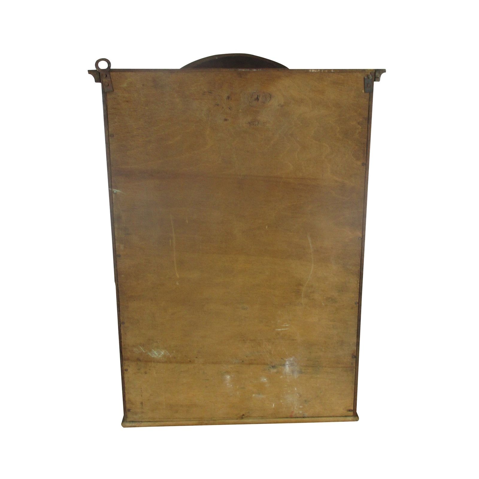 photo furniture Kitchen Apothecary Medicine Bathroom Wall Cabinet Oak Beveled Glass Mirror Mid C