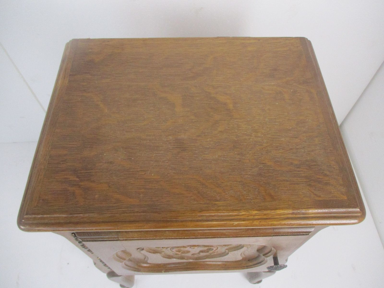 Louis XVI Style Bedside End Side Table Hallway Cabinet Nightstand Wood photo for sale